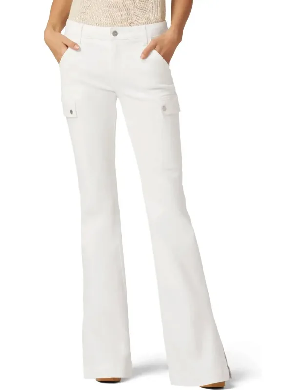Frankie Mid-rise Cargo Bootcut Jeans