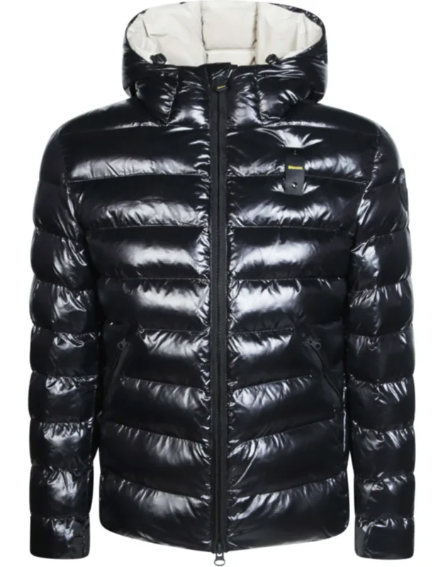 Quilted Hooded Down Jacket