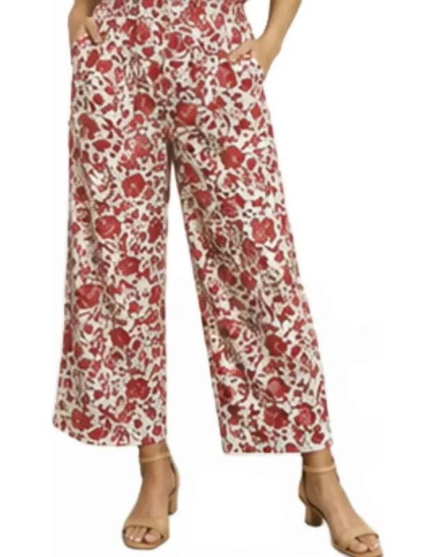 High Waist Ankle Length Pants