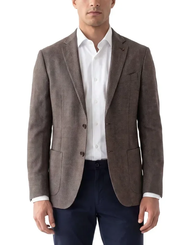 Hopsack Wool-blend Blazer