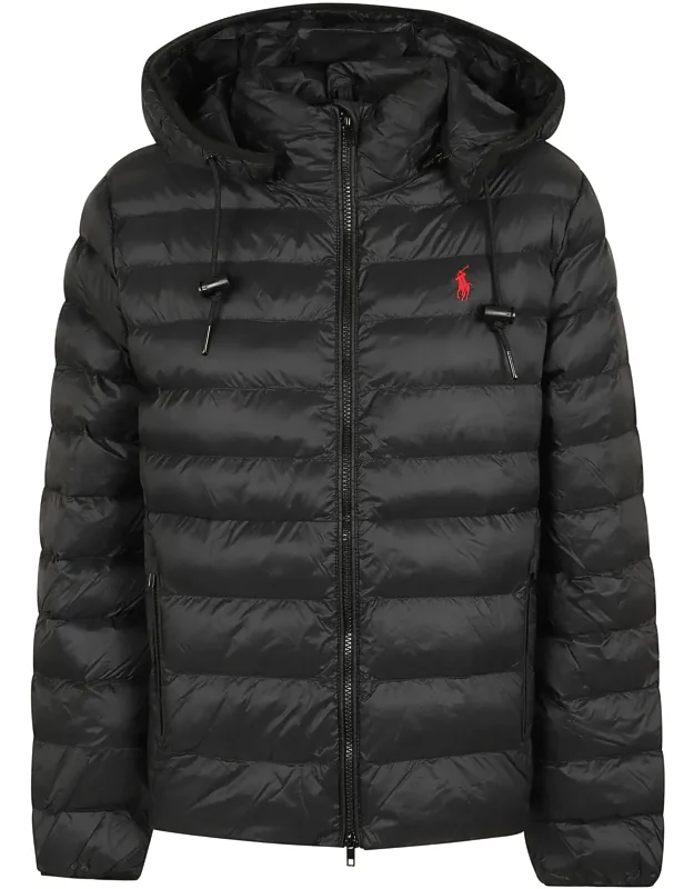 Quilted Hooded Insulated Coat