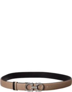 Reversible And Adjustable Leather Belt