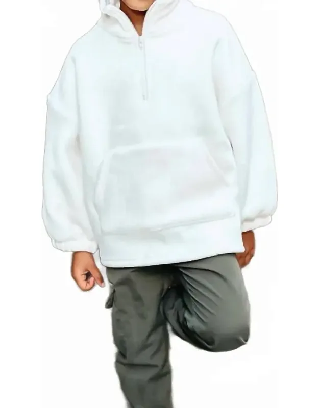 Fleeced Zip-up Jacket