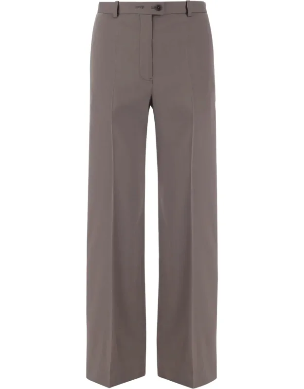 Straight-leg Tailored Pants