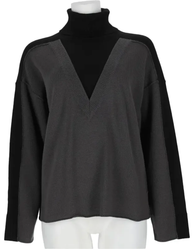 High Turtleneck Sweater