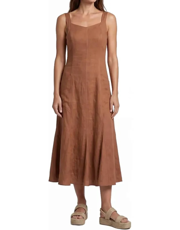 Linen Maxi Dress