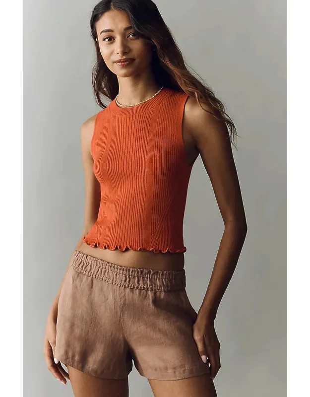 Ribbed Knit Tank Top