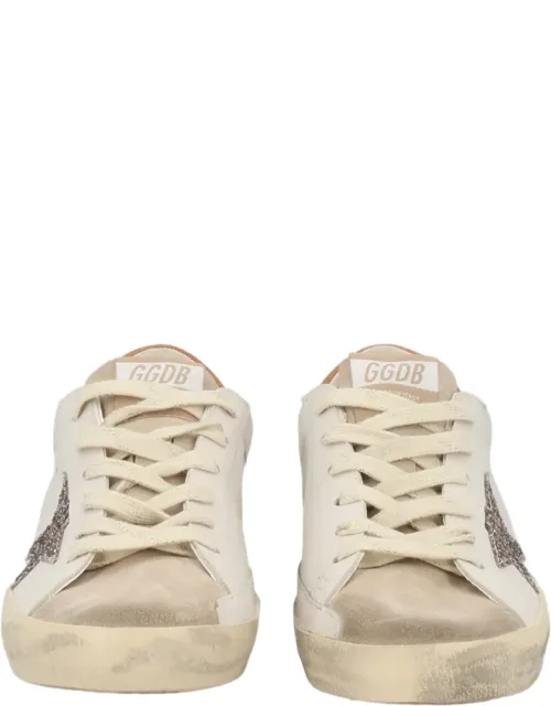 Vintage-inspired Star Leather Sneakers
