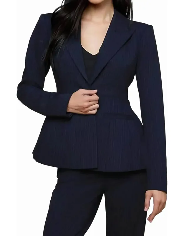Cinched Waist Blazer