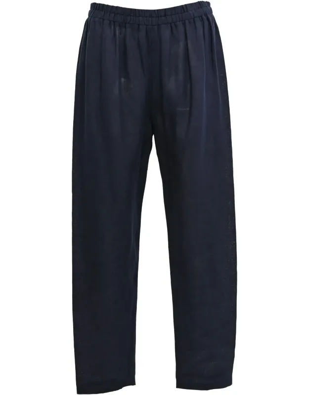 Drawstring Straight Leg Pants