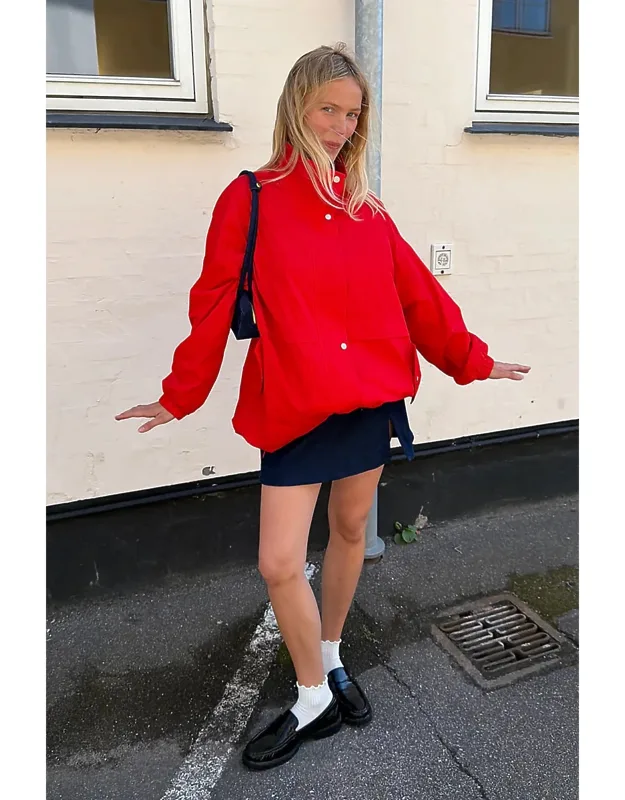 Funnel-neck Tech Jacket