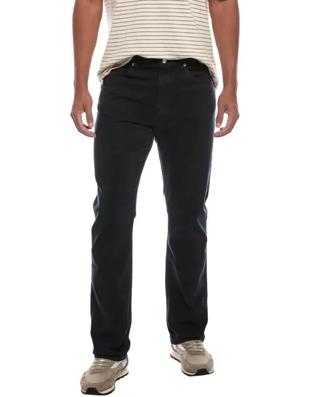 Frame Dark Navy Modern Straight Jean With Belt Loops And Classic Five-pocket Styling