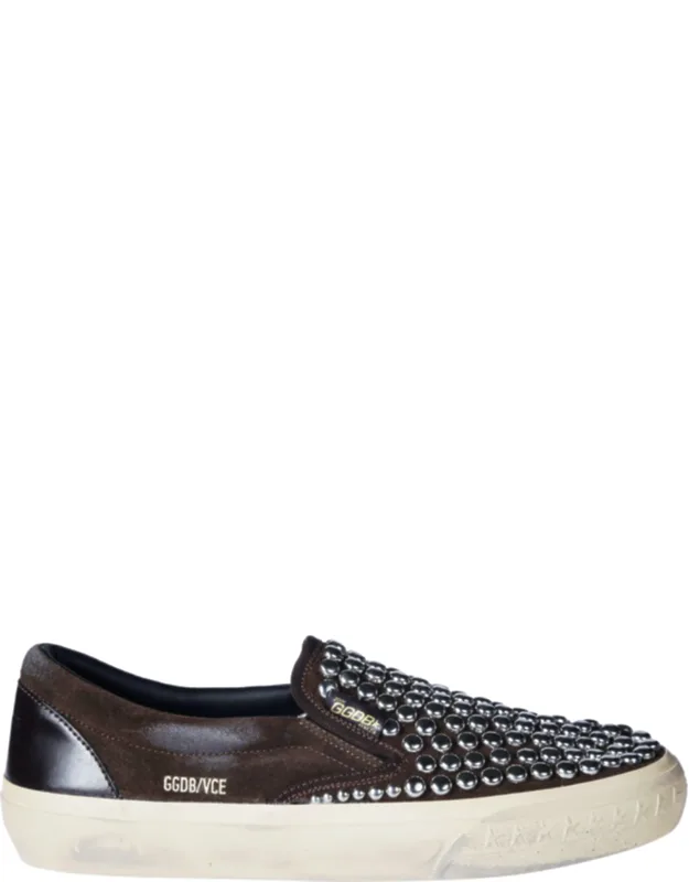 Suede Slip-on Sneakers