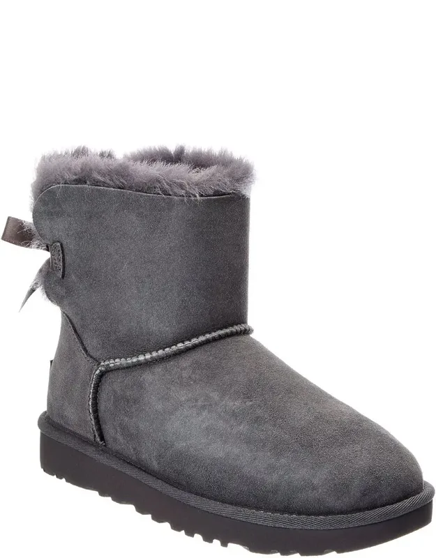 Mini Bailey Bow Ii Suede Bootie
