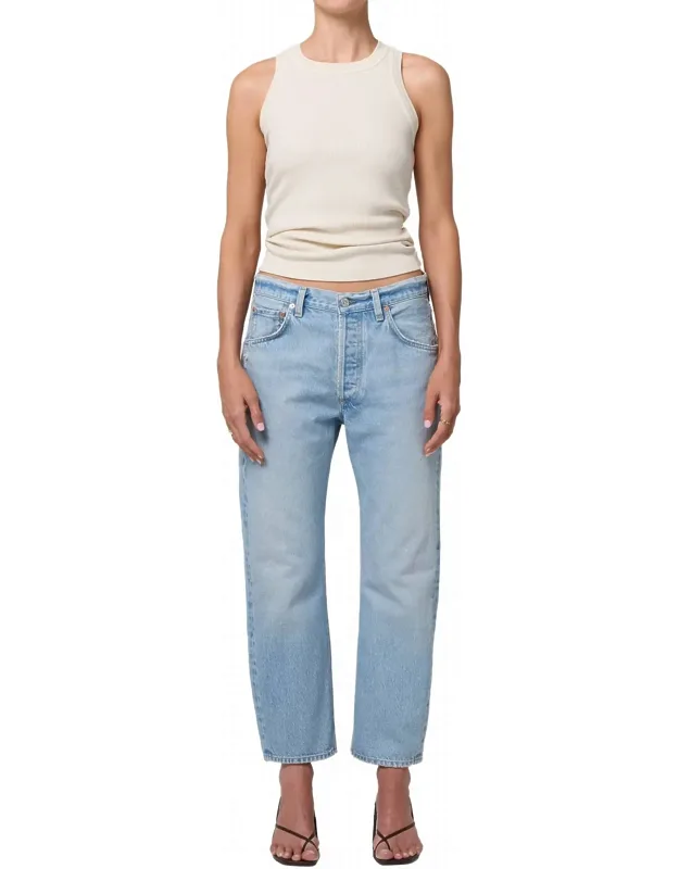 Cropped Boyfriend Jeans