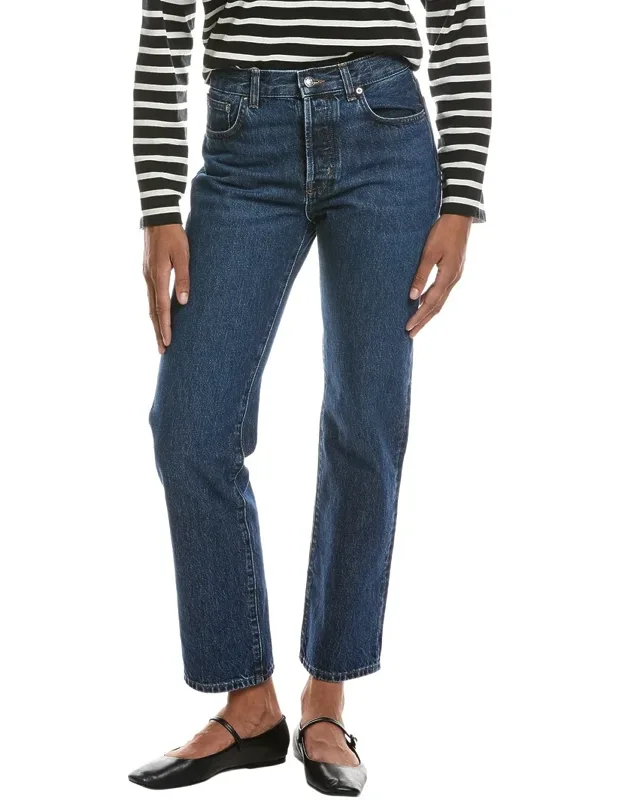 Longline Straight Jeans