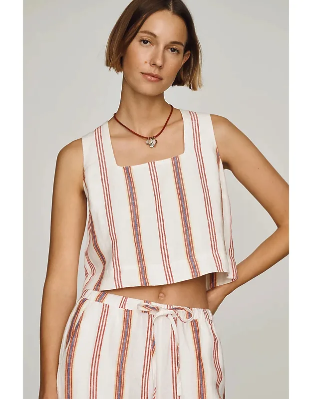 Linen Tank Top