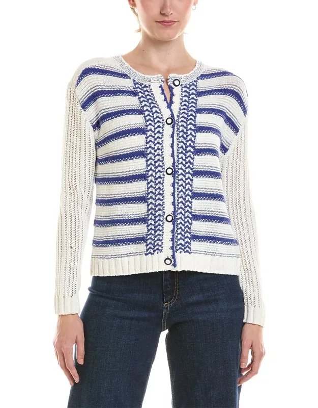 Painted Porcelain Cardigan