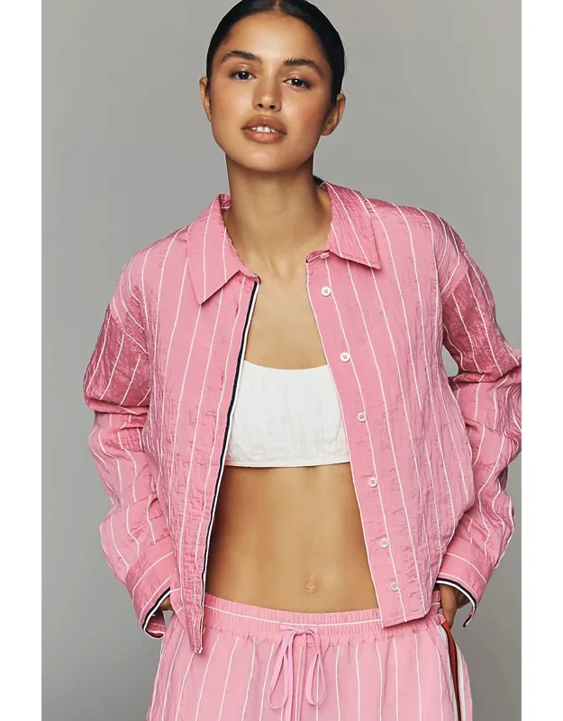 Silken Crop Buttondown Shirt