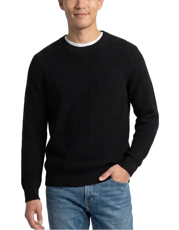 Wool & Cashmere-blend Crewneck Sweater