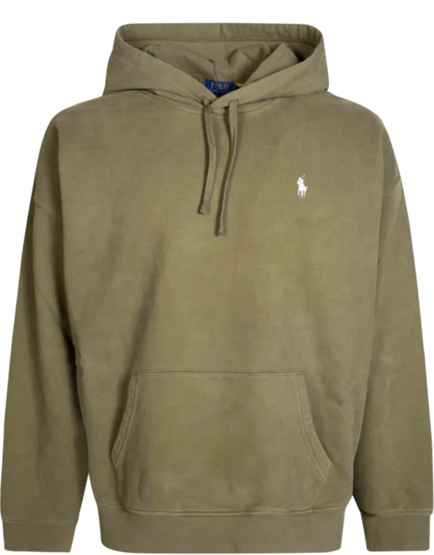 Relaxed Fit Long-sleeve Knit Hoodie