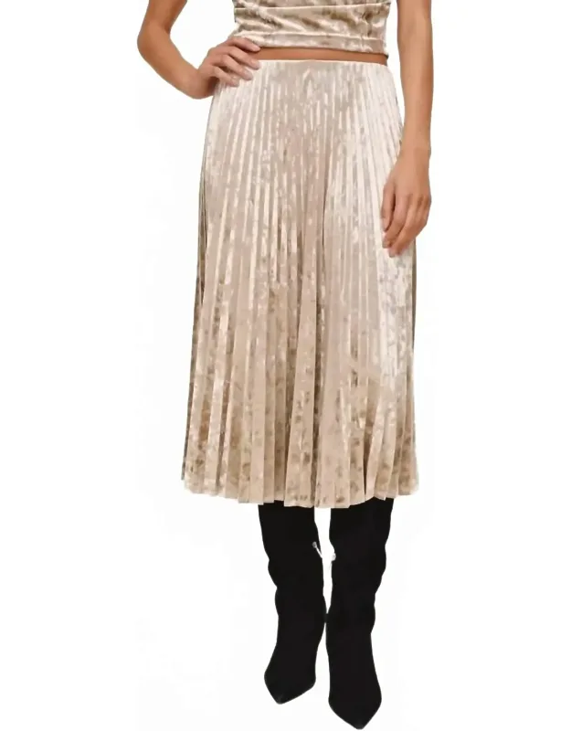 Pleated Skirt