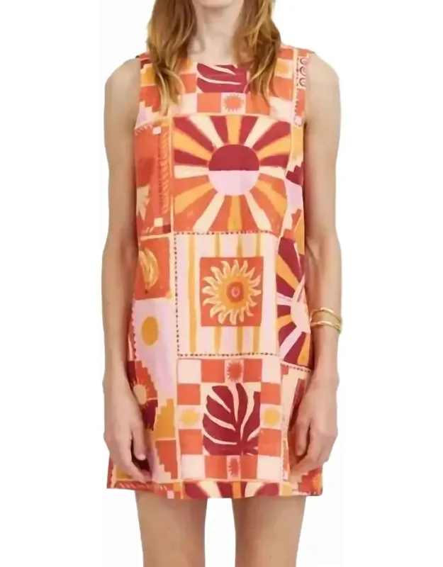 Palmarosa Linen Mini Dress