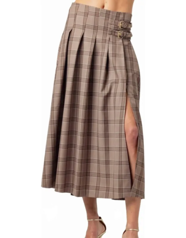 Plaid Skirt