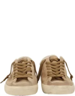 Super Star Vintage Cream Accents Cow Leather Sneakers