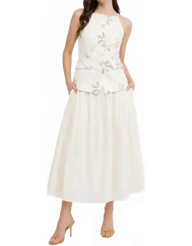 Zinnia Twofer Maxi Dress