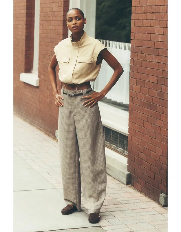 Barlie Barrel-leg Trousers