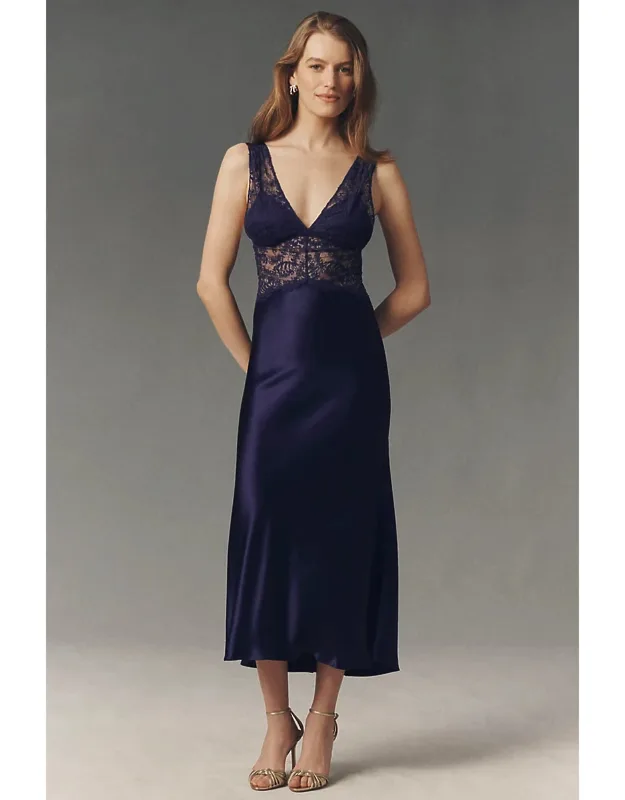 Lace Maxi Slip Dress