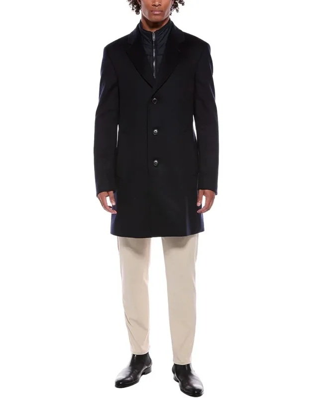 Hyde Wool & Cashmere-blend Coat