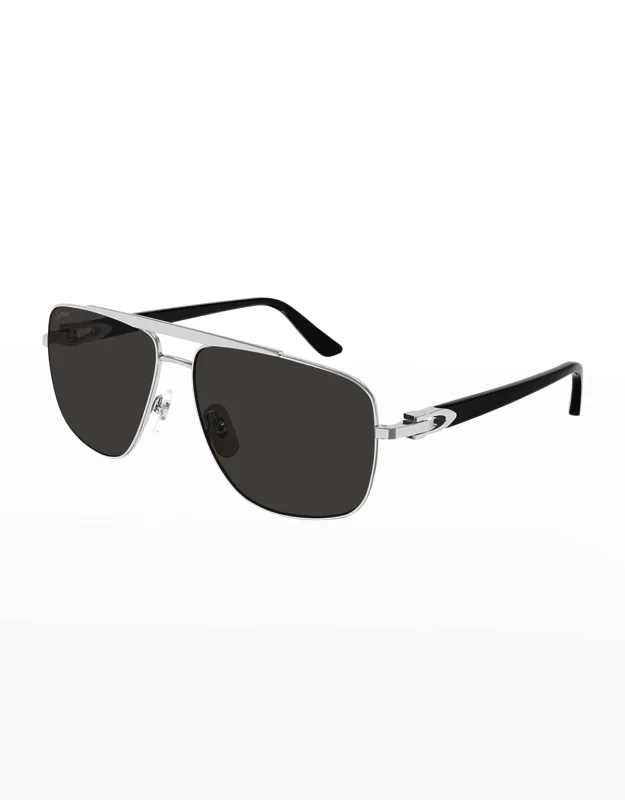 C-logo Aviator Sunglasses
