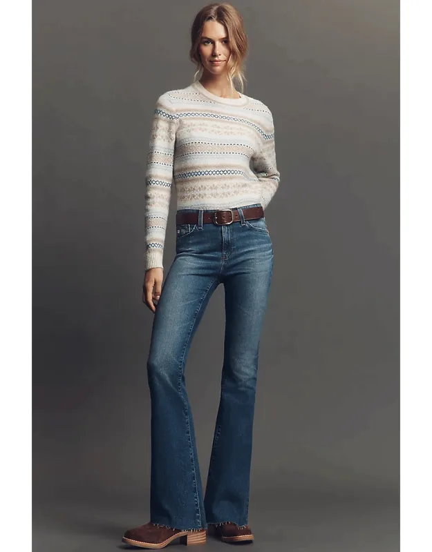 Farrah Mid-rise Boot-leg Jeans