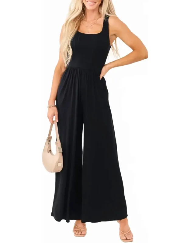 Square Neck Jumpsuit