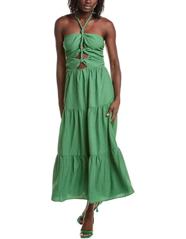 Tiered Midi Dress