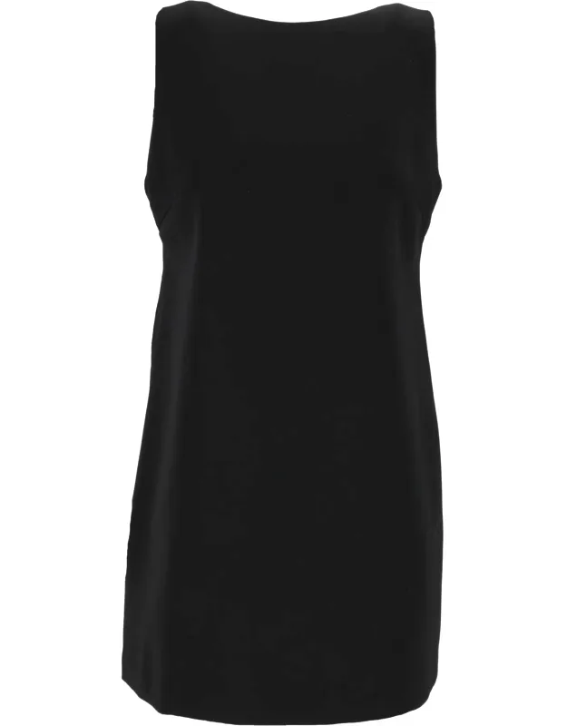 Sleeveless Bow Mini Dress