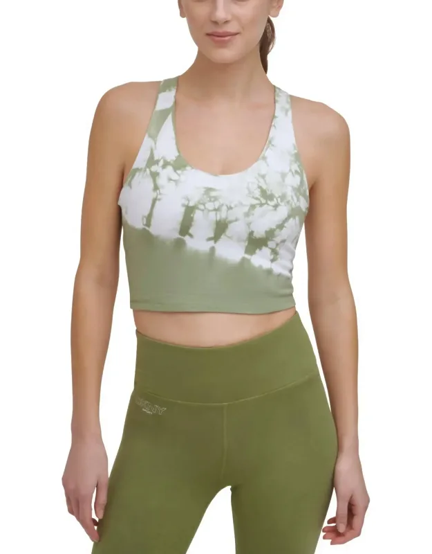 Cropped Racerback Tank Top