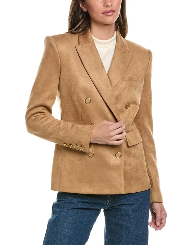 Arielle Vegan Suede Blazer