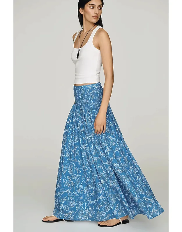 Smocked Skirt