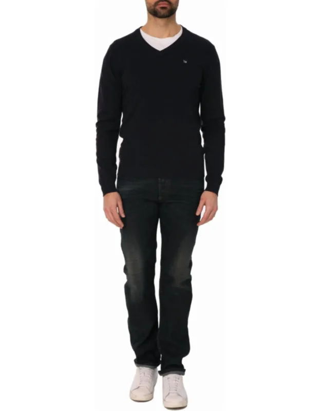 Buster Mid-rise Straight Tapered Jeans