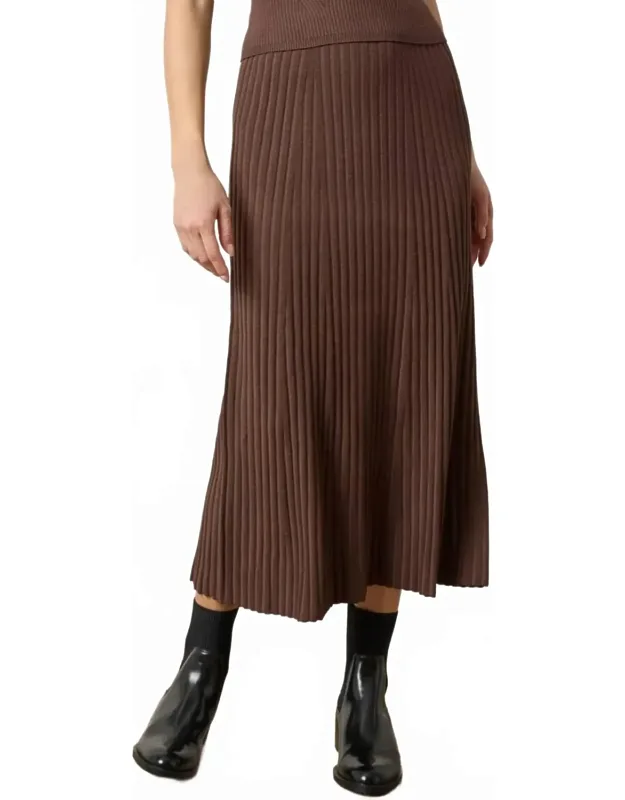Ribbed Skirt