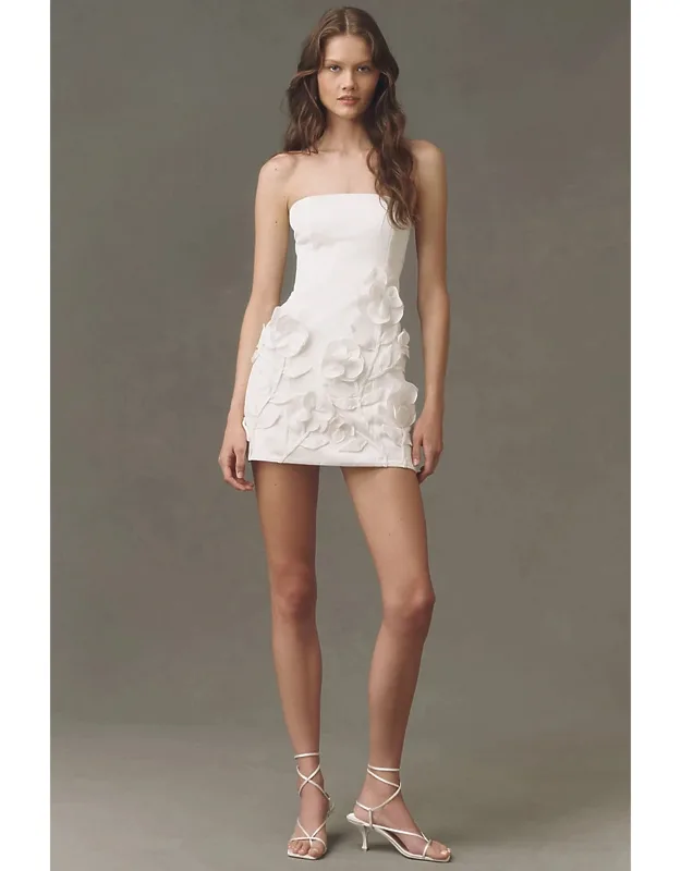 Floral Satin Mini Dress
