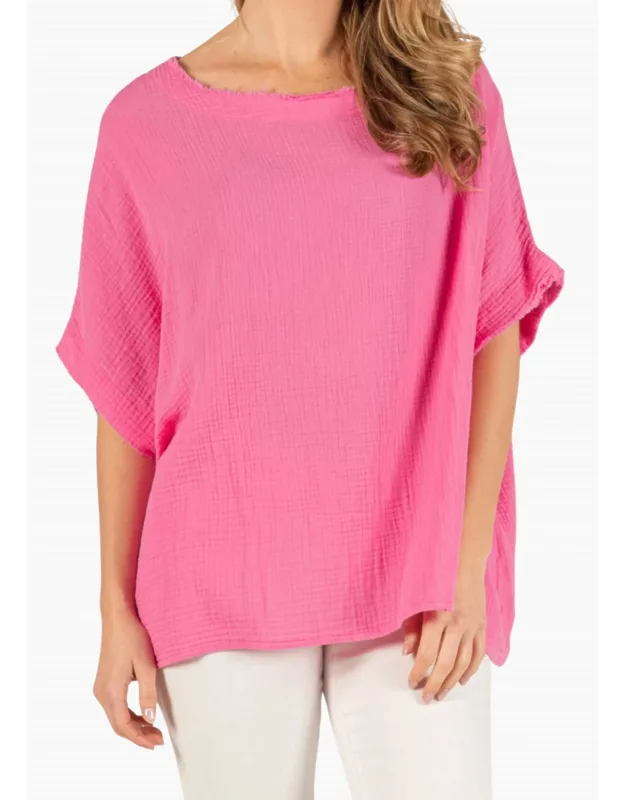 Soft-gauze Poncho