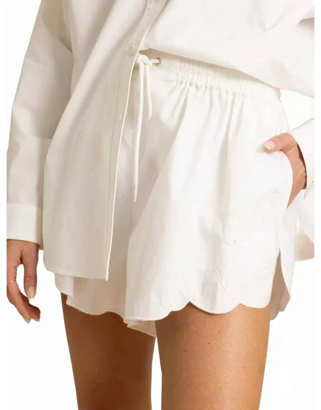 Flat Front Shorts