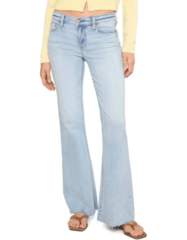 Low Rise Flare Jeans