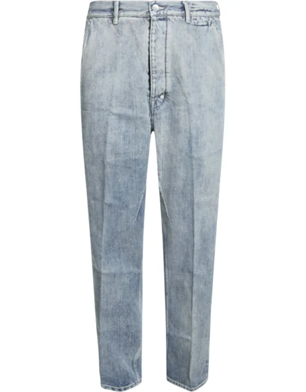 Relaxed Tapered Denim Jeans