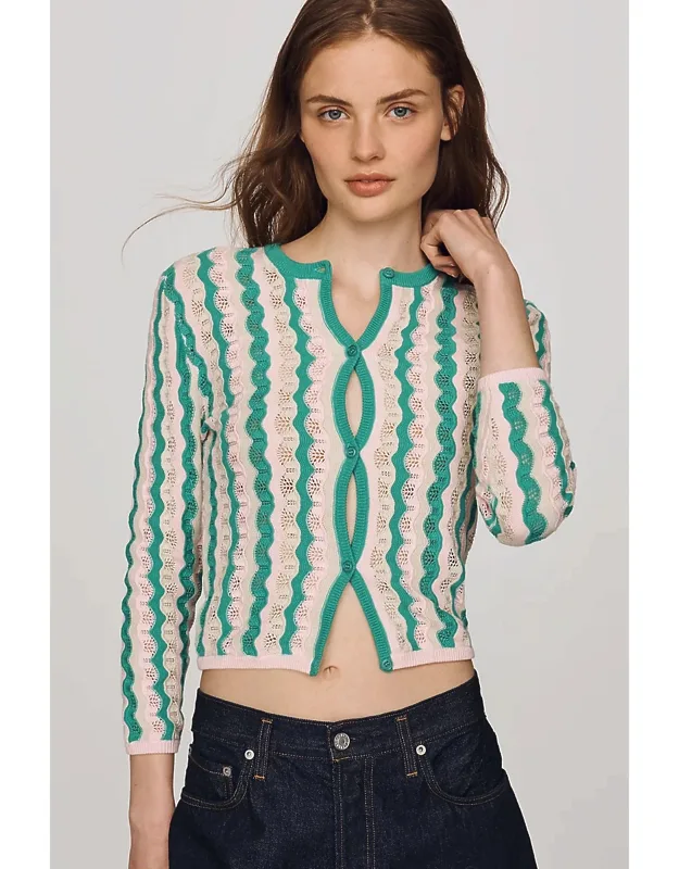 Pointelle Cardigan