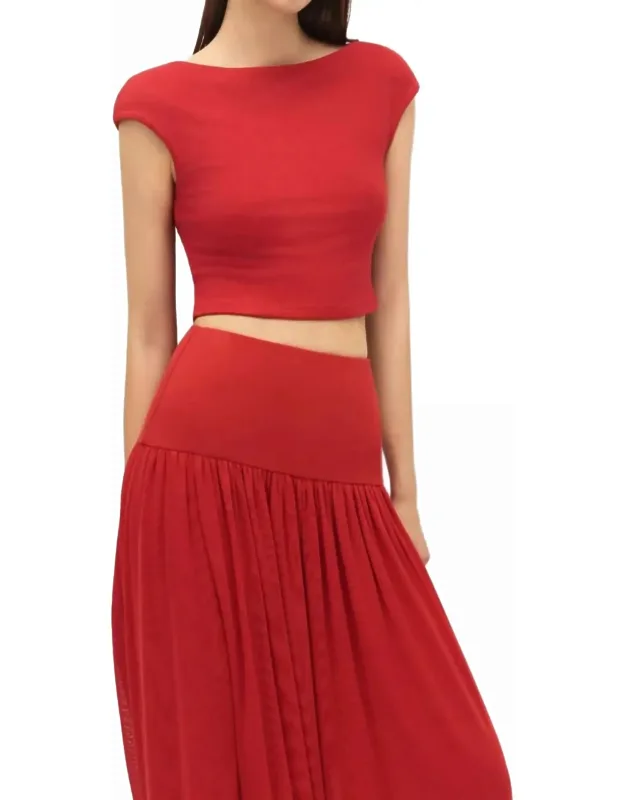 Knit Crop Top